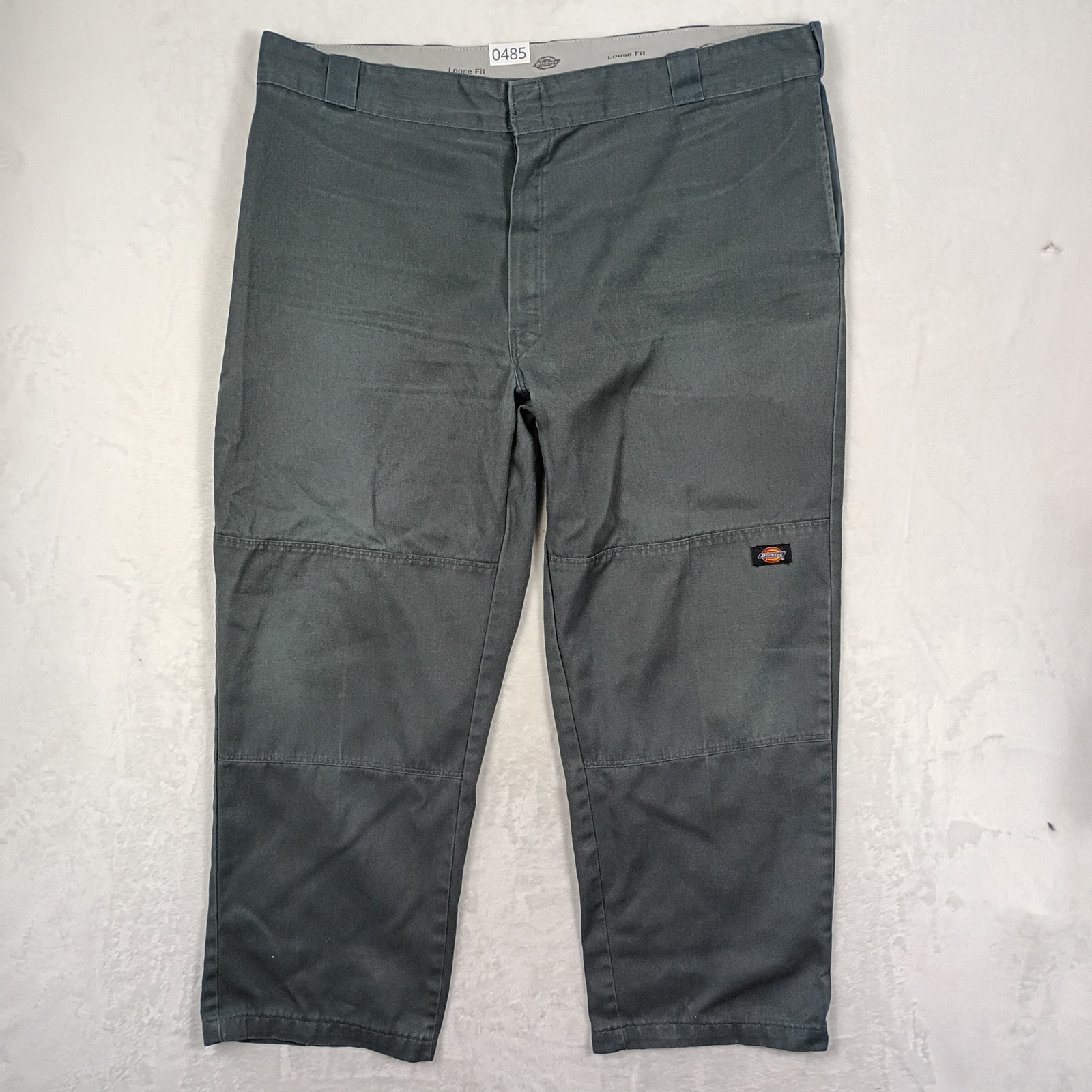 Dickies Work Pants Mens 44x30 Gray Loose Fit Double Knee Gorpcore Utility Skater